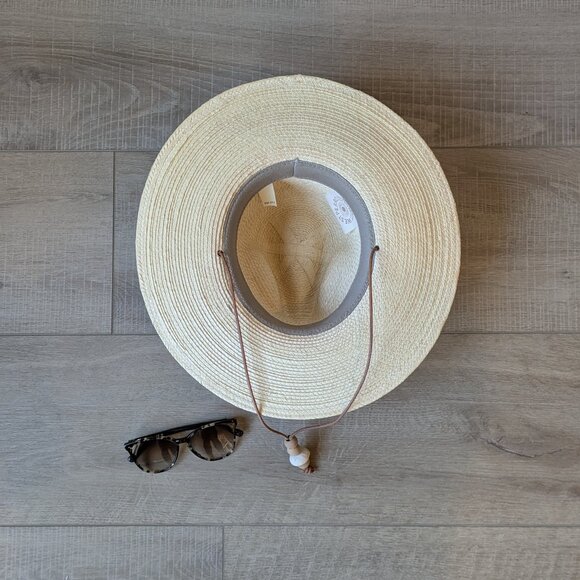 West Perro Little Desert Sun Hat - Natural Palm - Size 52 (6 1/2) main image 3